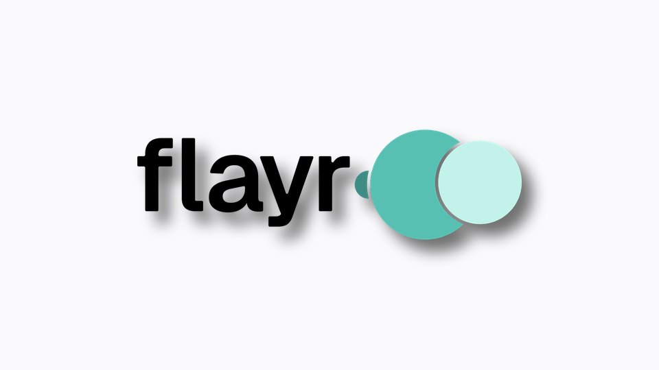Incorrect use: The logo with a heavy drop shadow