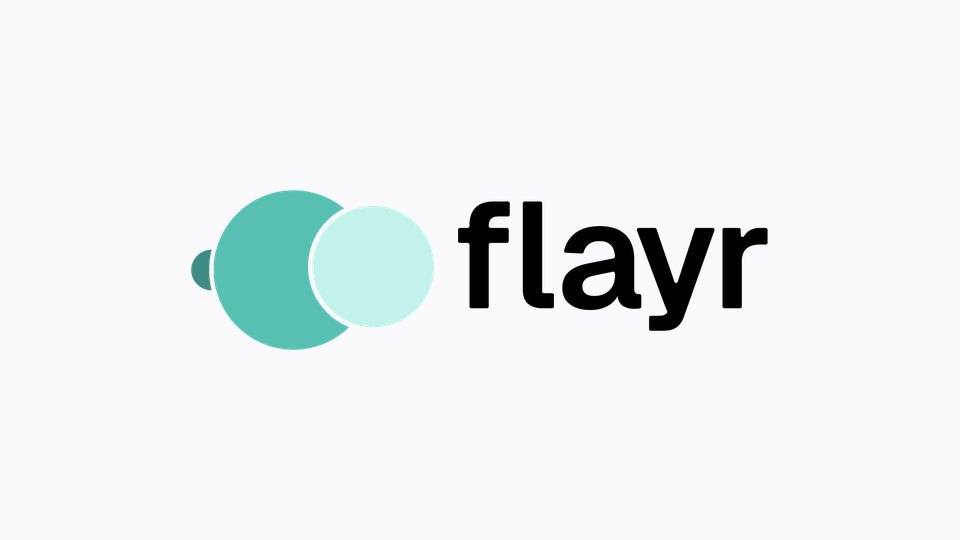 Incorrect use: The circles moved to the left of the wordmark