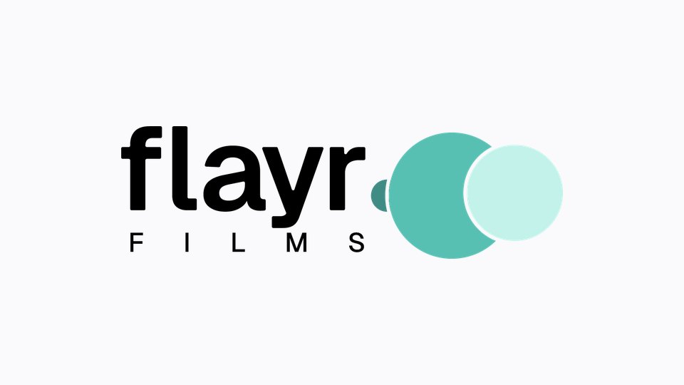 The Flayr Films lockup, with FILMS spaced out beneath the wordmark