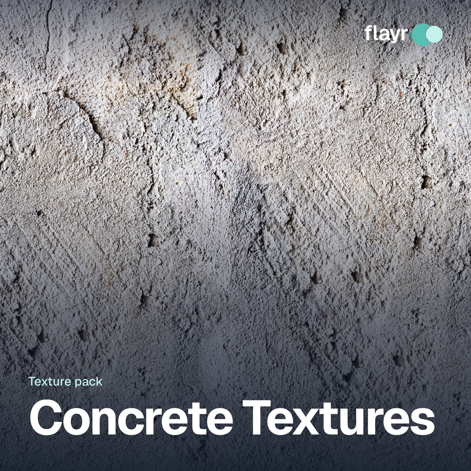 Concrete Textures texture pack: a full-frame texture from the pack with its name