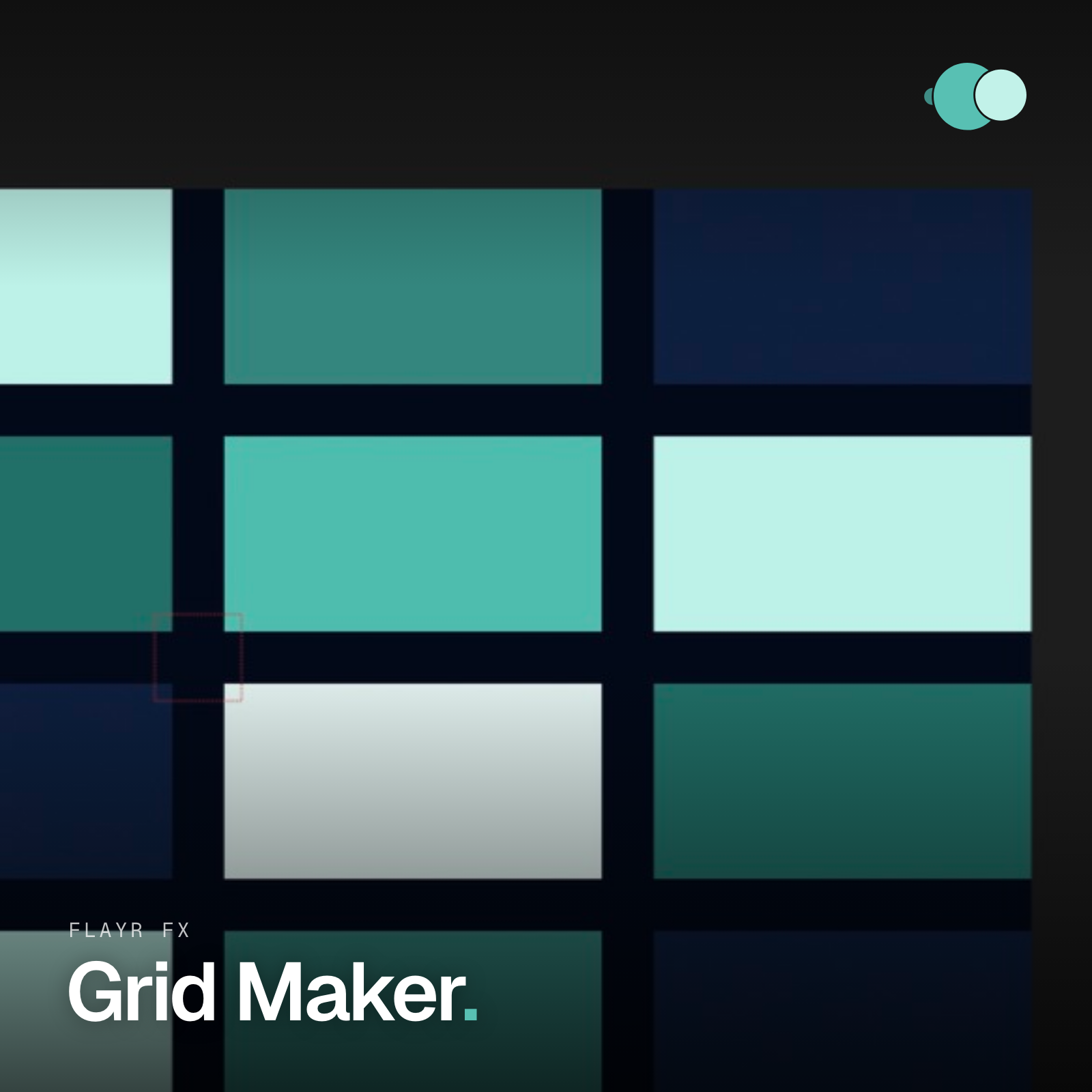 Flayr FX Grid Maker logo for the After Effects grid of solids tool