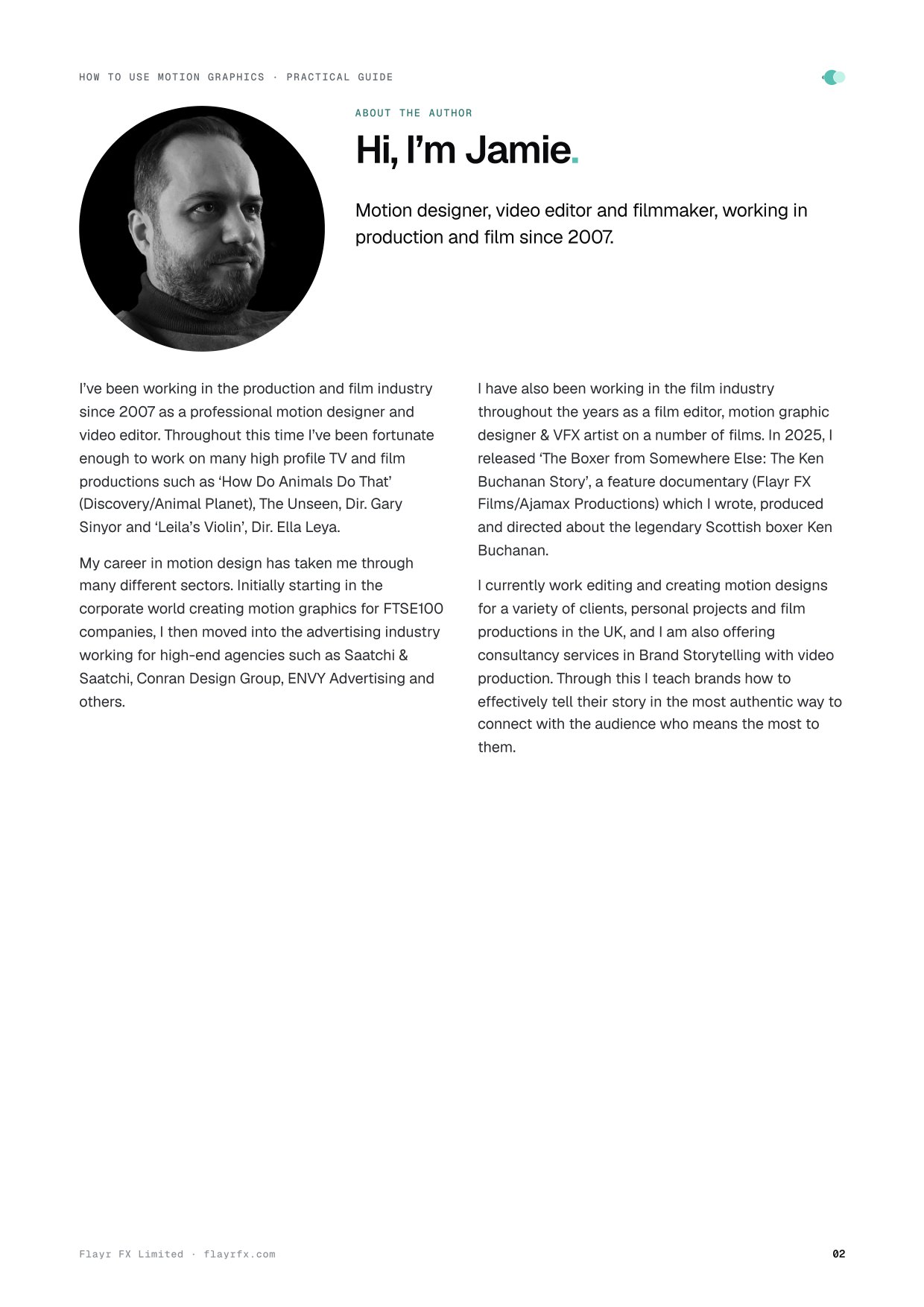 Page 2 of the guide